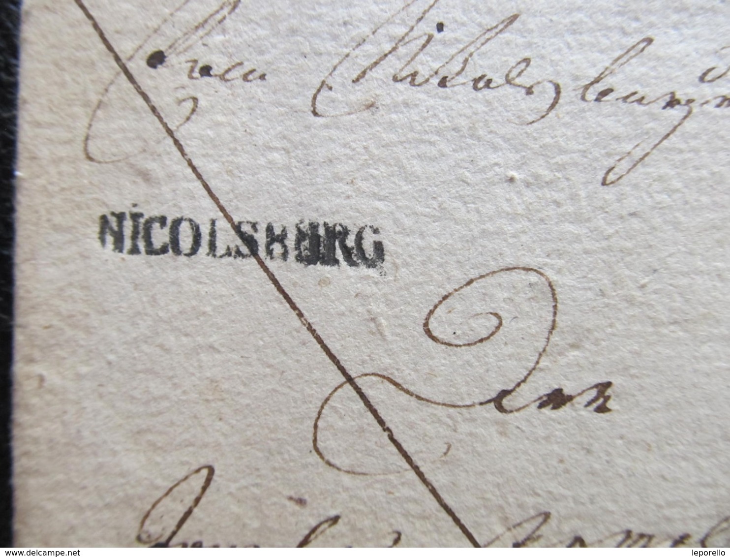 BRIEF Nikolsburg Mikulov 1831 40'P  ///  D*40096 - ...-1850 Préphilatélie