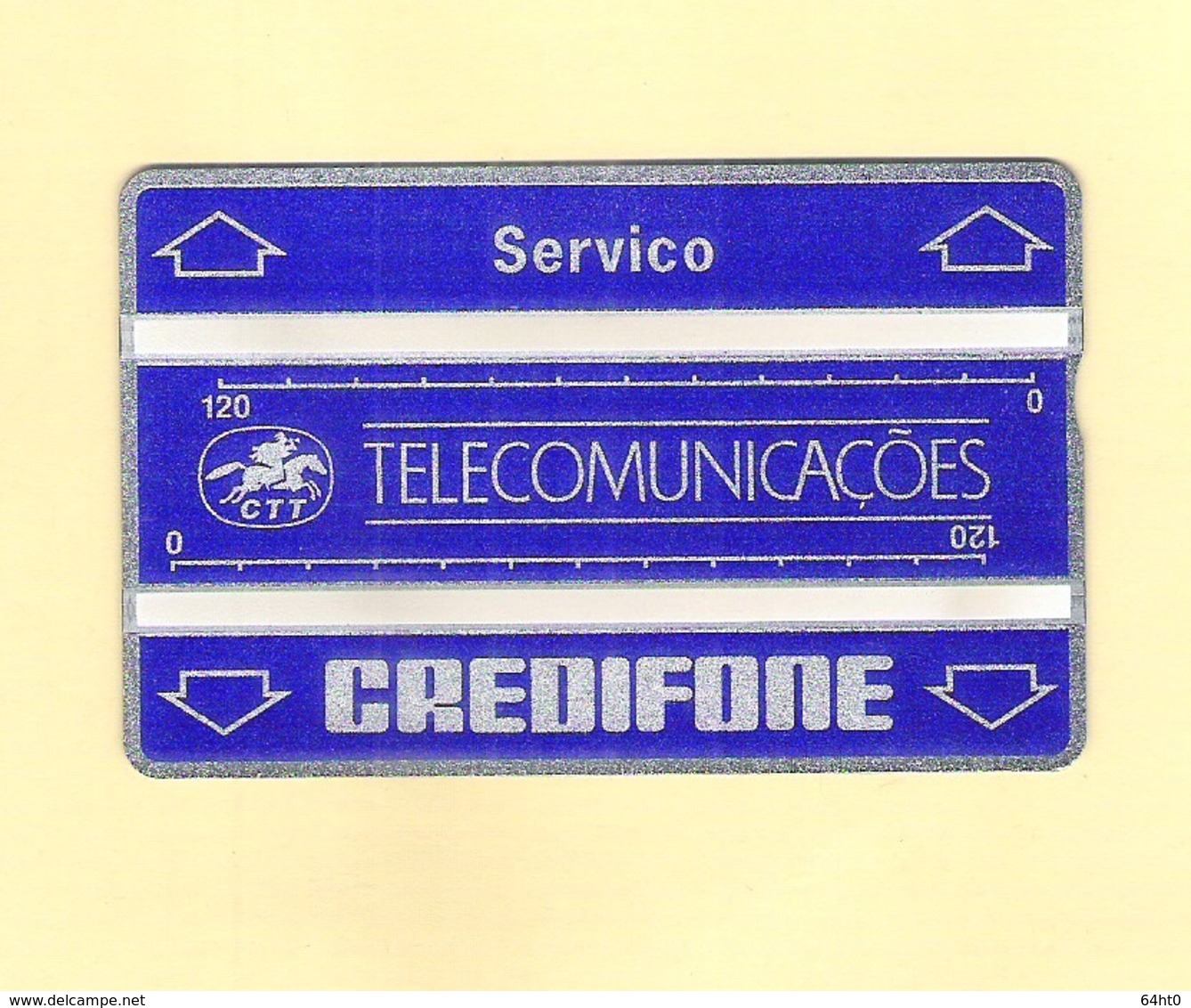 PHONECARD S10b PORTUGAL HOLOGRAFISCH "SERVICO CREDIFONE" 601L - NEW/NOT USED - Portugal