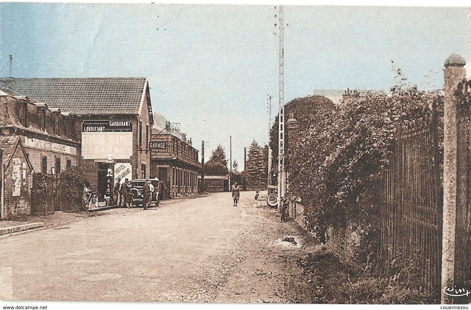 C 1789  BETHENCOURT SUR MER   RUE D AULT 1954 - Villers Bretonneux