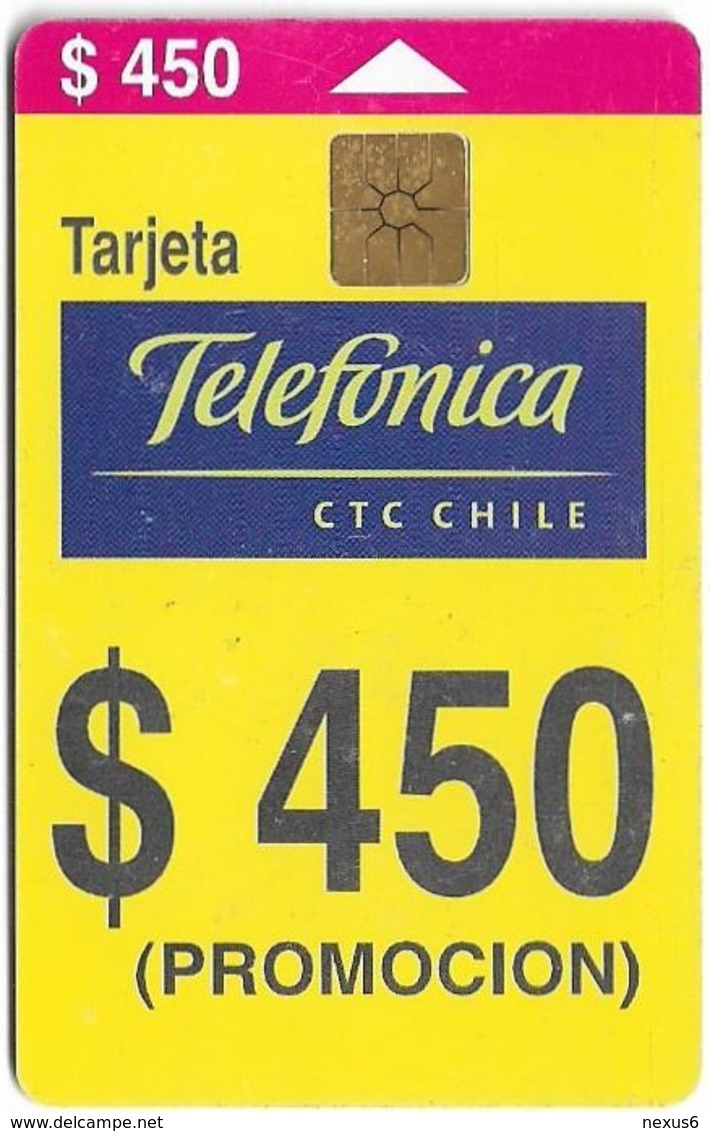 Chile - Telefónica - Promocion Nacional, 450Cp$, Exp. 12.2001, 350.000ex, Used - Chile