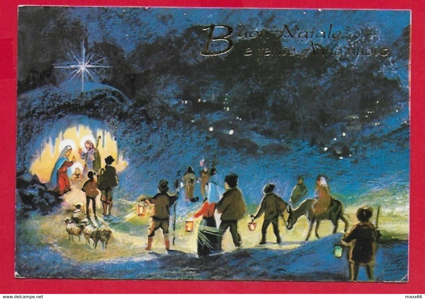 CARTOLINA VG ITALIA - BUON NATALE E BUON ANNO - Natività - GARAMI 2/2850/D - 10 X 15 - 1993 VALDA - Altri & Non Classificati