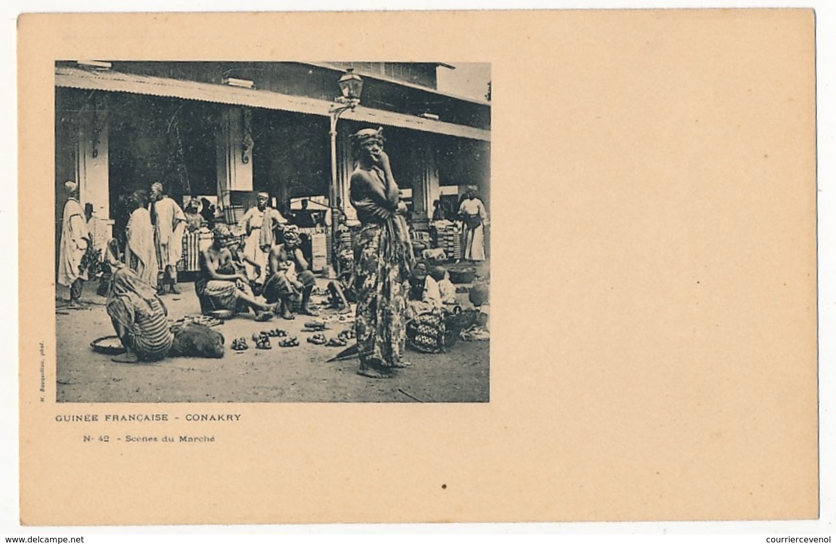 CPA - GUINÉE - Conakry - Scènes Du Marché - French Guinea