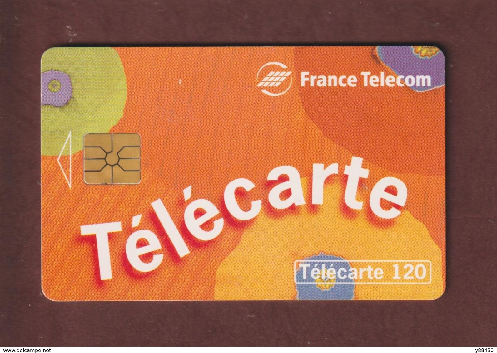 TELECARTE - Carte Téléphonique De 120 Unités - FRANCE TELECOM  - 2 Scannes. - 120 Einheiten