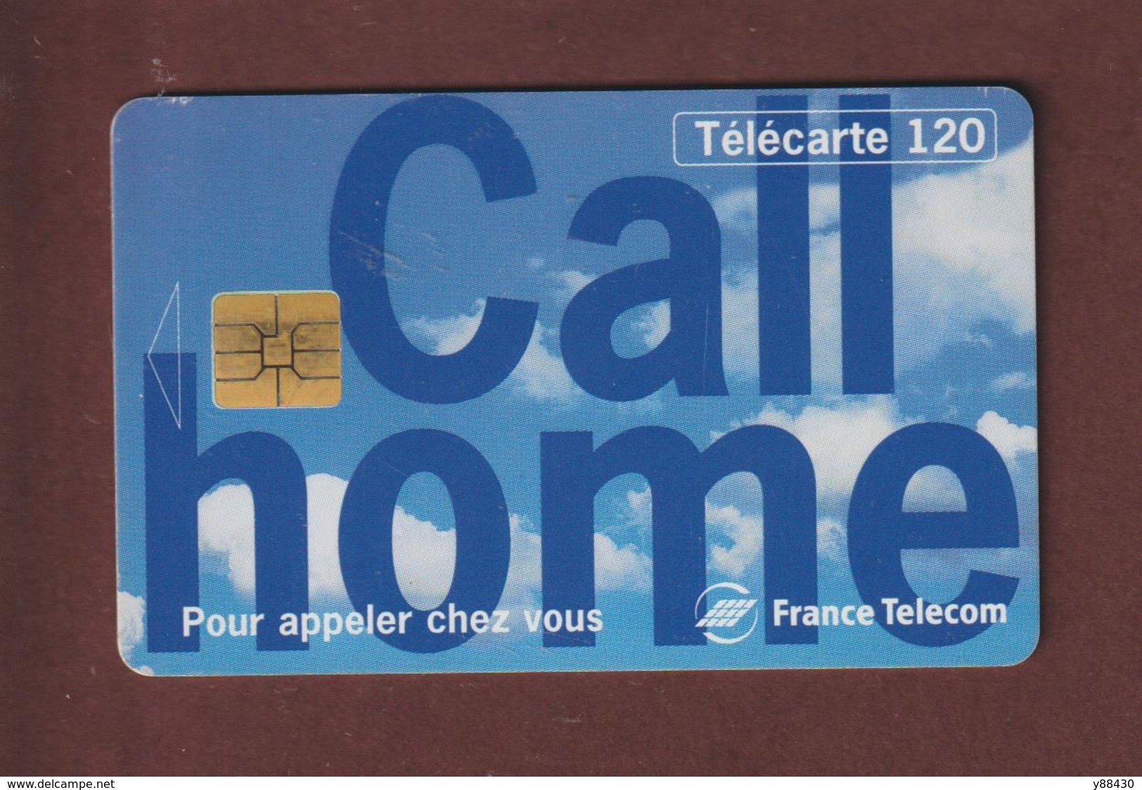 TELECARTE - Carte Téléphonique De 120 Unités - CALL HOME  - 2 Scannes. - 120 Unités 