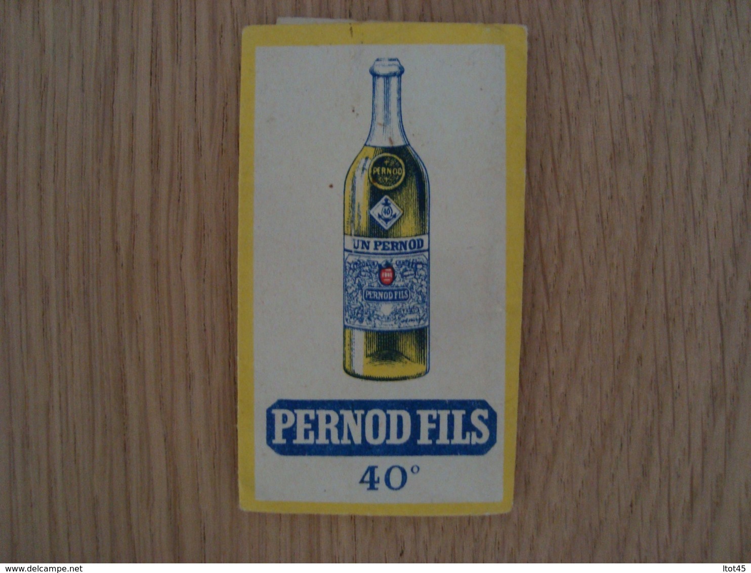 PAQUET ANCIEN DE FILTRES A CIGARETTES PERNOD 51 - Sonstige & Ohne Zuordnung