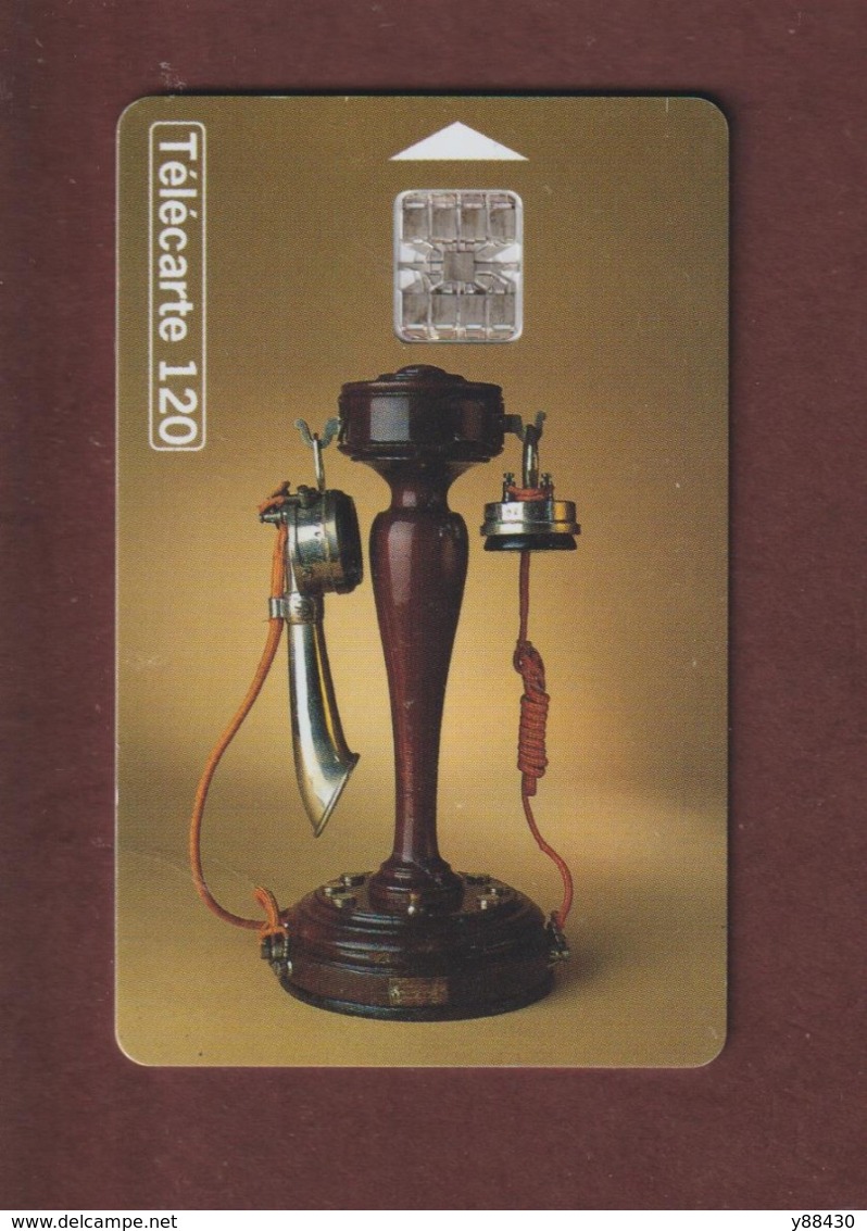 TELECARTE - Carte Téléphonique De 120 Unités - Téléphone Mildé 1911  - 2 Scannes. - 120 Unità