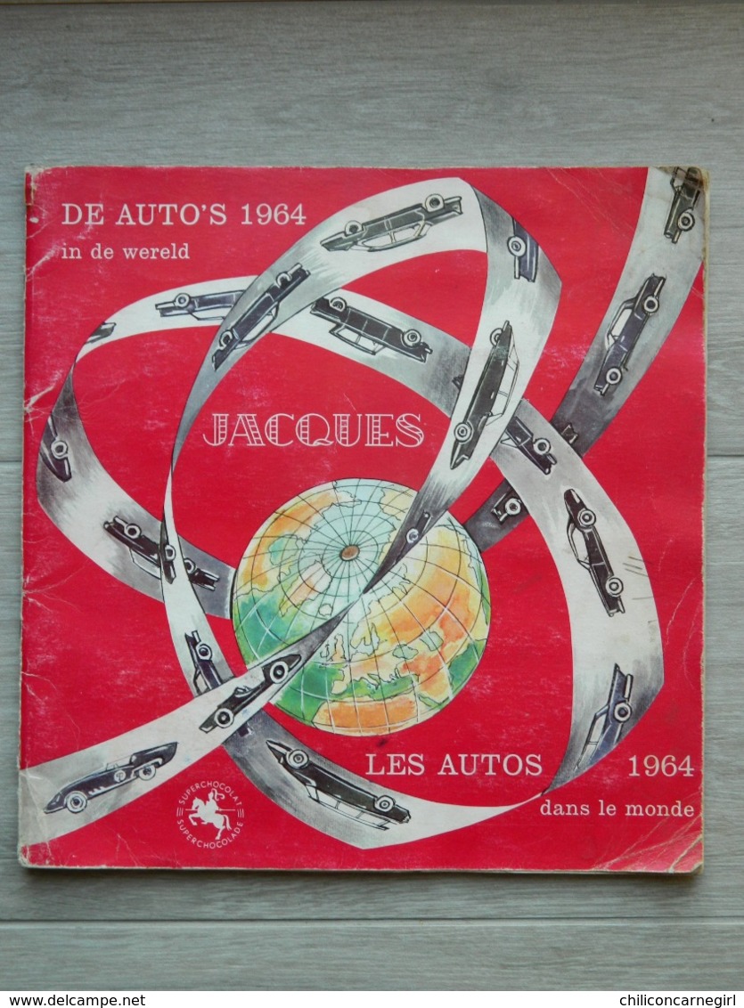 Album JACQUES - De Auto's In De Wereld - Les Autos Dans Le Monde 1964 - Ford - Ferrari - Citroen - Simca - Volkswagen - Jacques