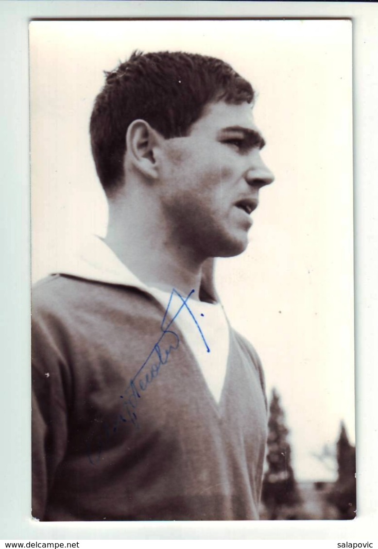 Šefik Alajbegović FK VELEZ MOSTAR  CALCIO FOOTBALL   ORIGINAL FOTO  Authograph SIGNATURE - Autógrafos