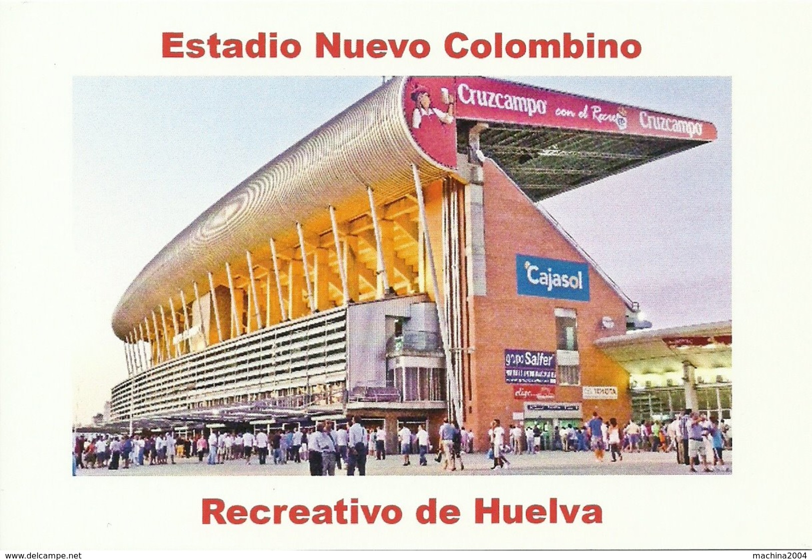 STADIUM POSTCARD ESTADIO STADION STADE STADI HUELVA - Stadiums