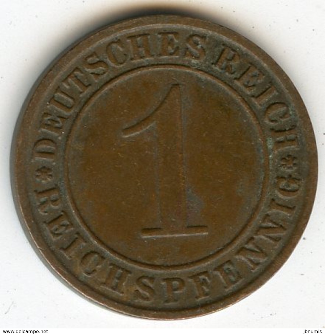 Allemagne Germany 1 Reichspfennig 1934 A J 313 KM 37 - 1 Reichspfennig