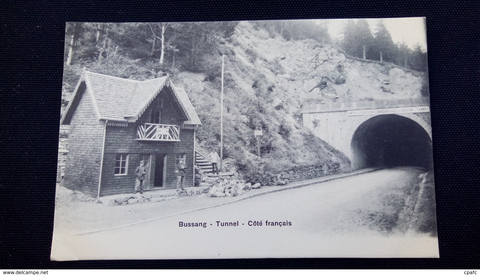 Bussang : Tunnel, Côté Français / Carte Précurseur 1900 / Editions A. Breger - Bussang