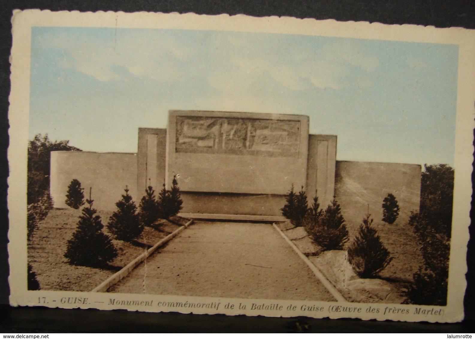 CP. 2967. Guise. Monument Commémoratif De La Bataille De Guise - Guise