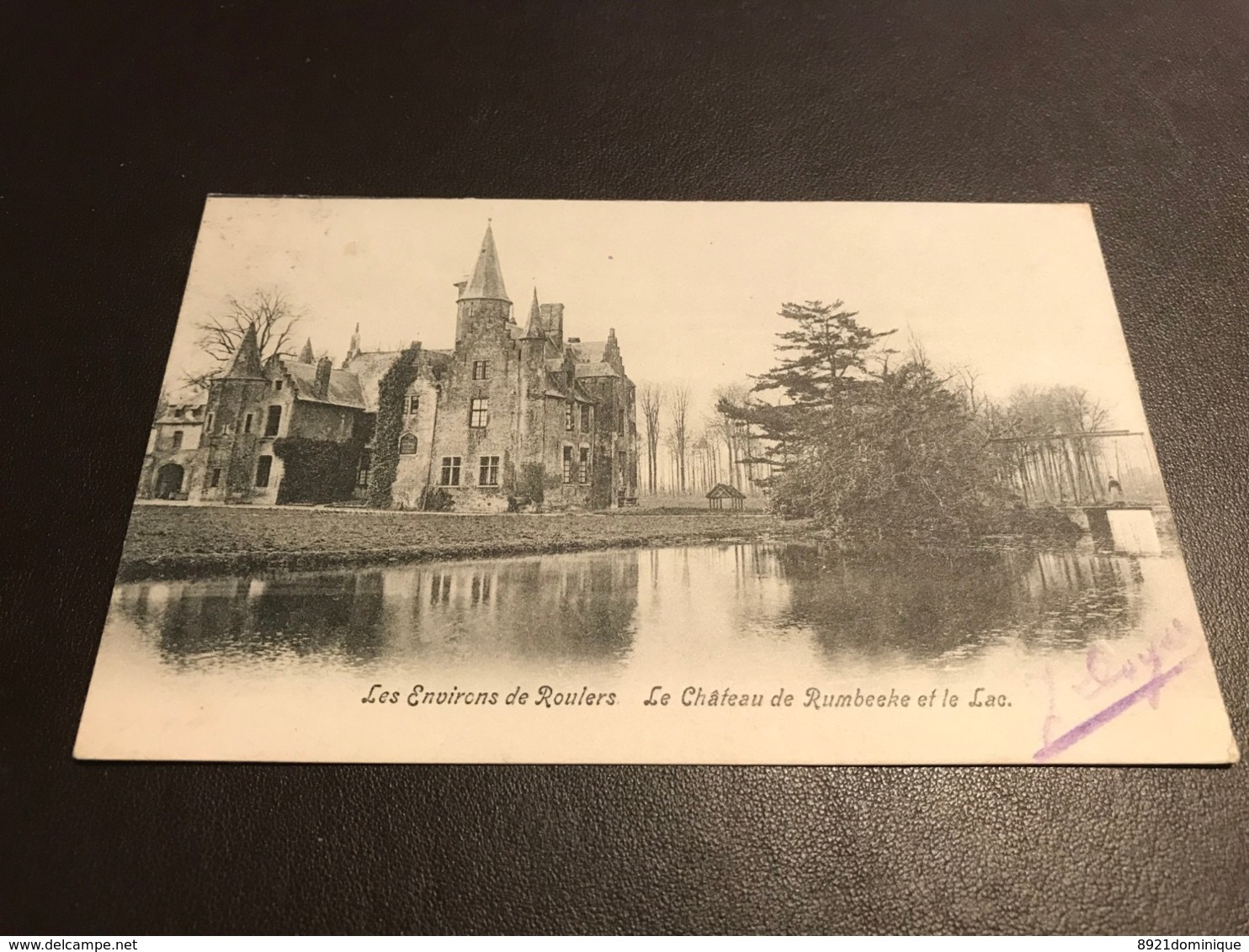 Rumbeke ( Roeselare) - Le Château De Rumbeeke Et Le Lac - Les Environs De Roulers - Gelopen - Roeselare