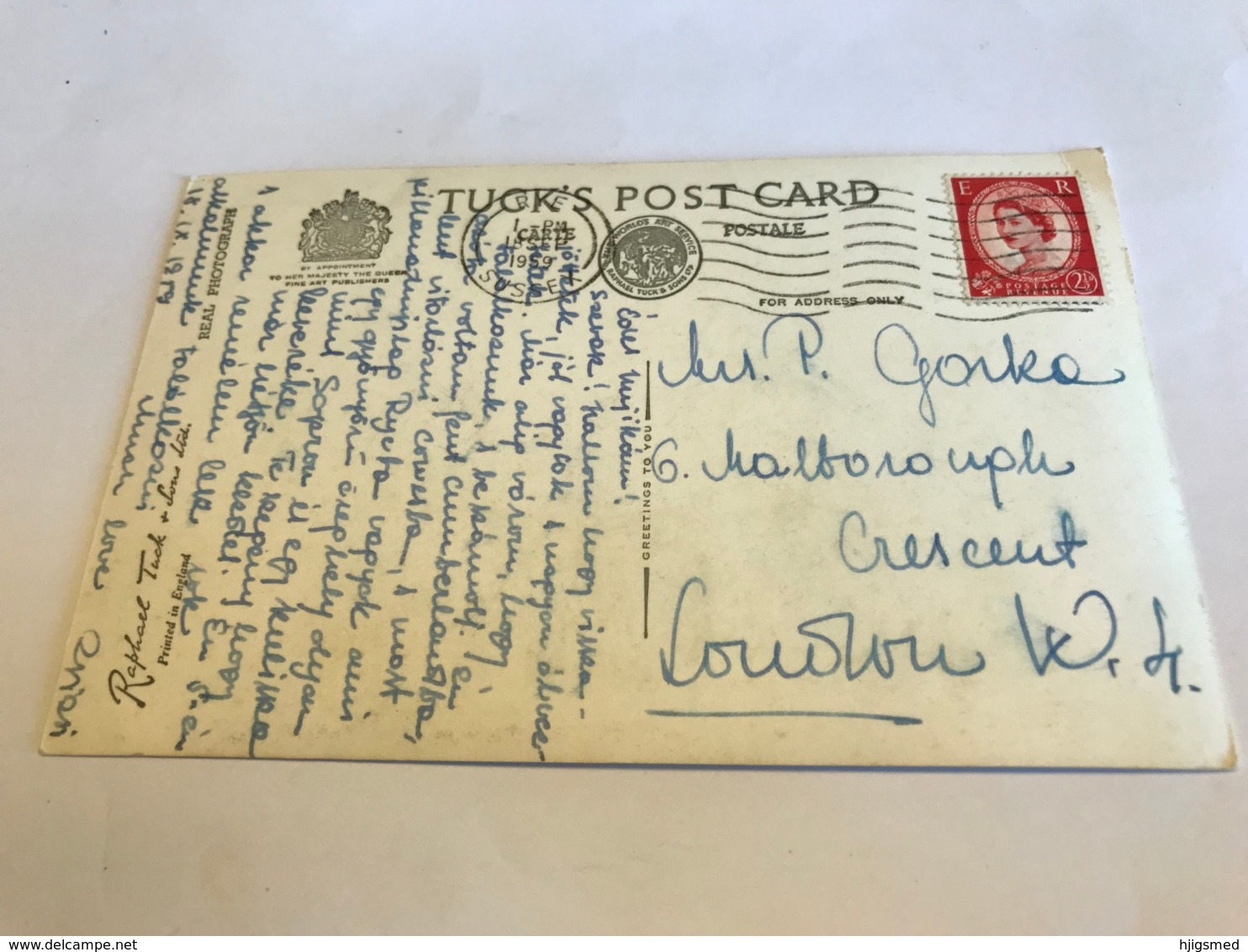 England Great Britain Rye The Mermaid Inn Tuck Tuck's 11246 Post Card Postkarte POSTCARD - Rye