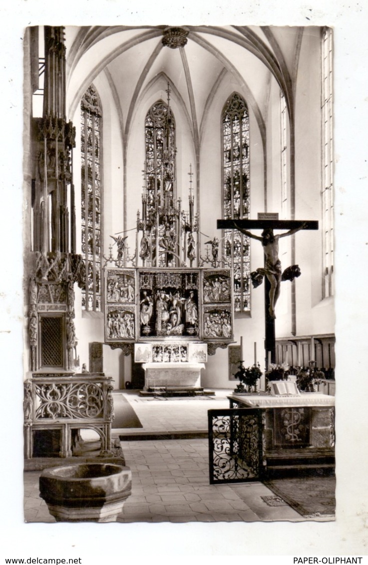 8540 SCHWABACH, Stadtpfarrkirche, Hochaltar, 1960 - Schwabach