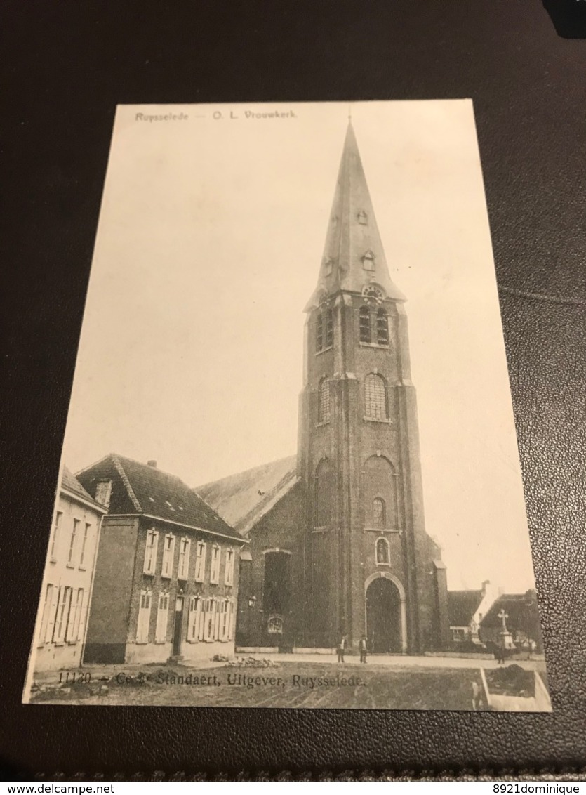 Ruiselede - Ruysselede "OLV  Kerk" - Uitg . Cesar Standaert - Ruiselede