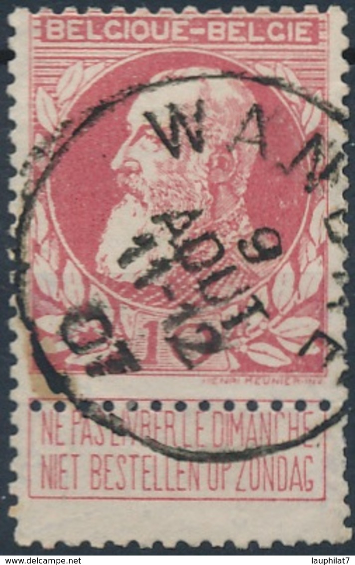 [40798]TB//O/Used-N° 74, TB Obl Centrale 'Wandre' - 1905 Thick Beard