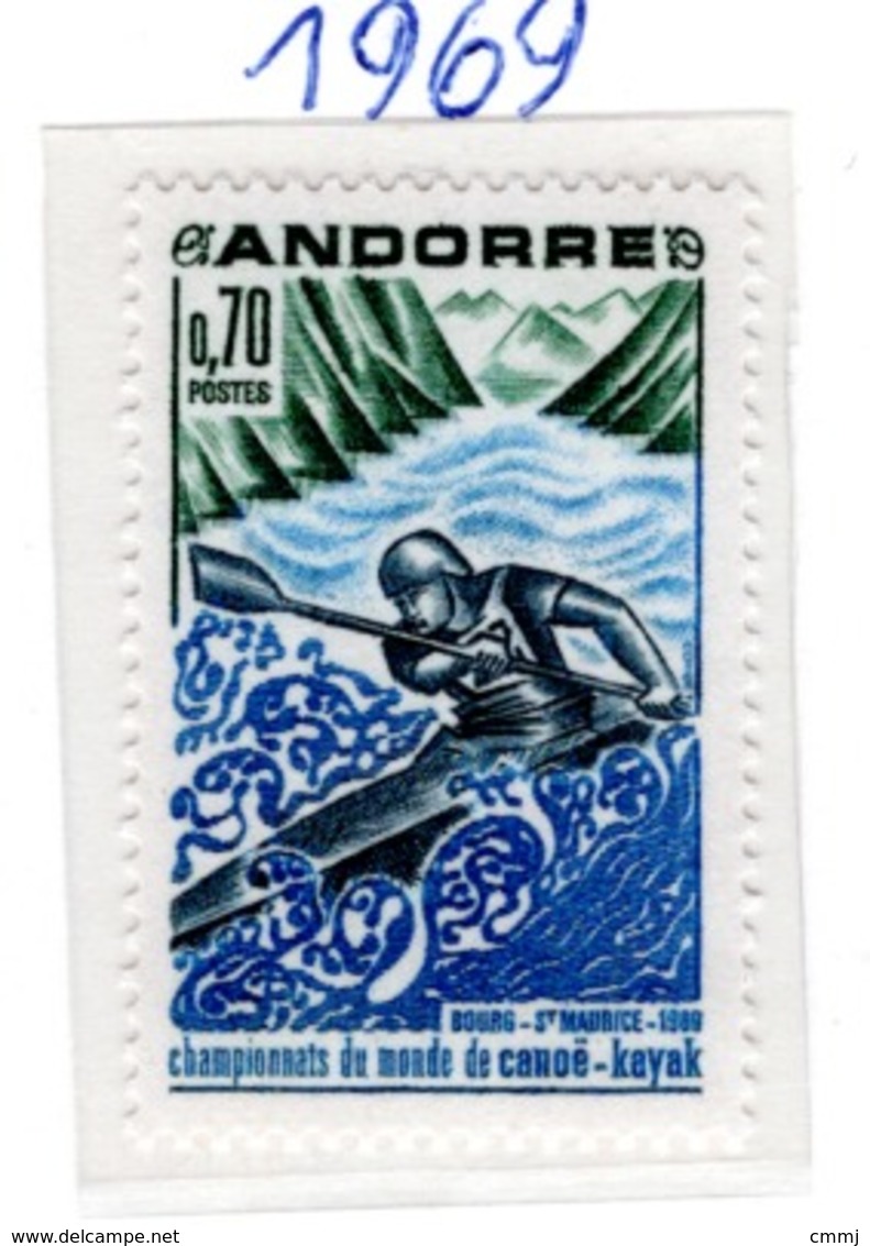 SPORT - OLYMPIC GAMES - 1969 - ANDORRA FRANCESE  -  Mi. Nr.  216 - NH - (6532-51) - Nuovi