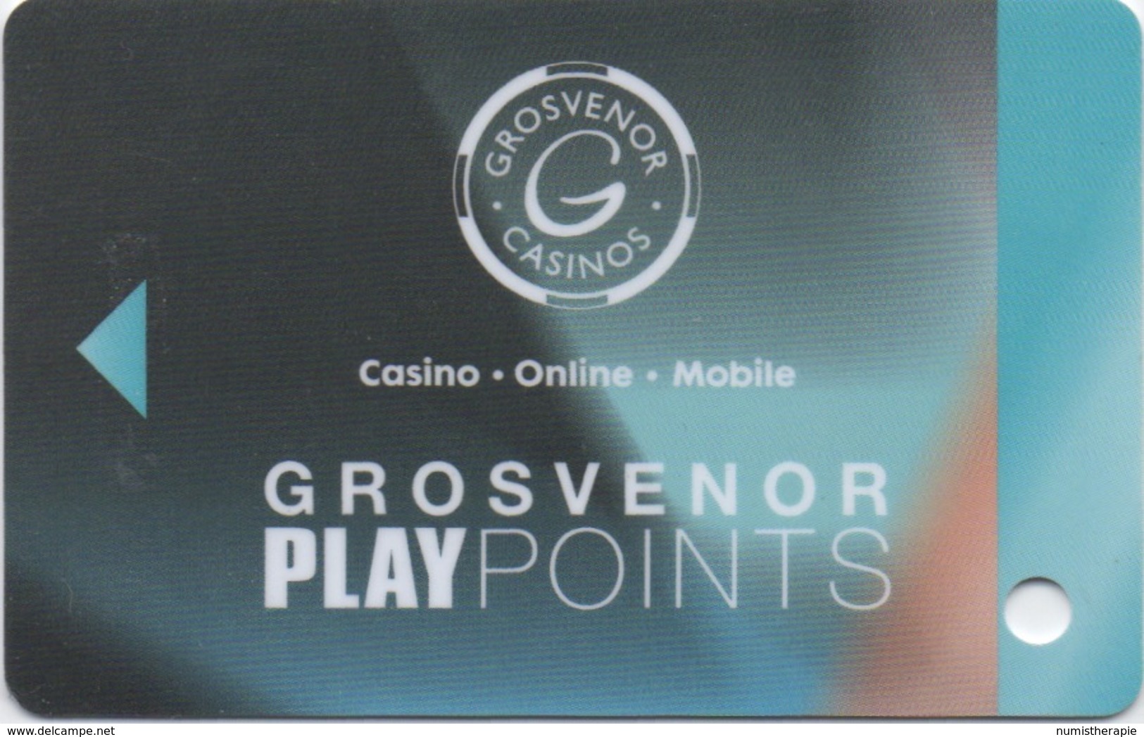 Carte De Casino : Grosvenor Casinos Play Points London Londres - Cartes De Casino