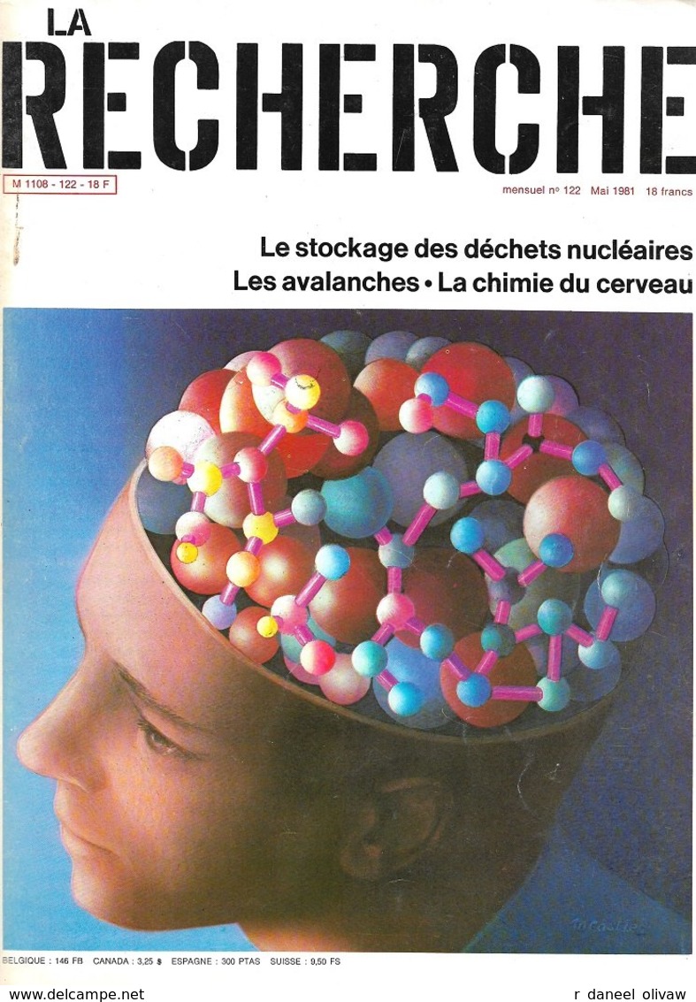 La Recherche N° 122 -  Mai 1981 (TBE+) - Sciences