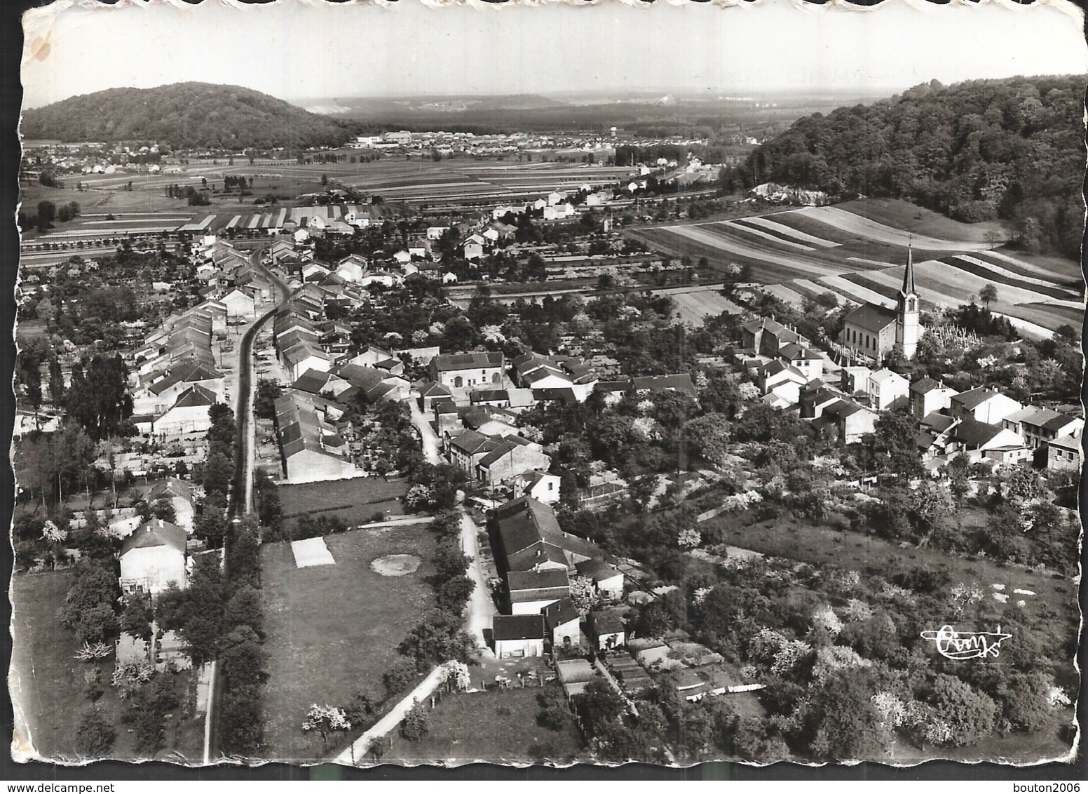 Hargarten Aux Mines Vue Aérienne Générale - Autres & Non Classés