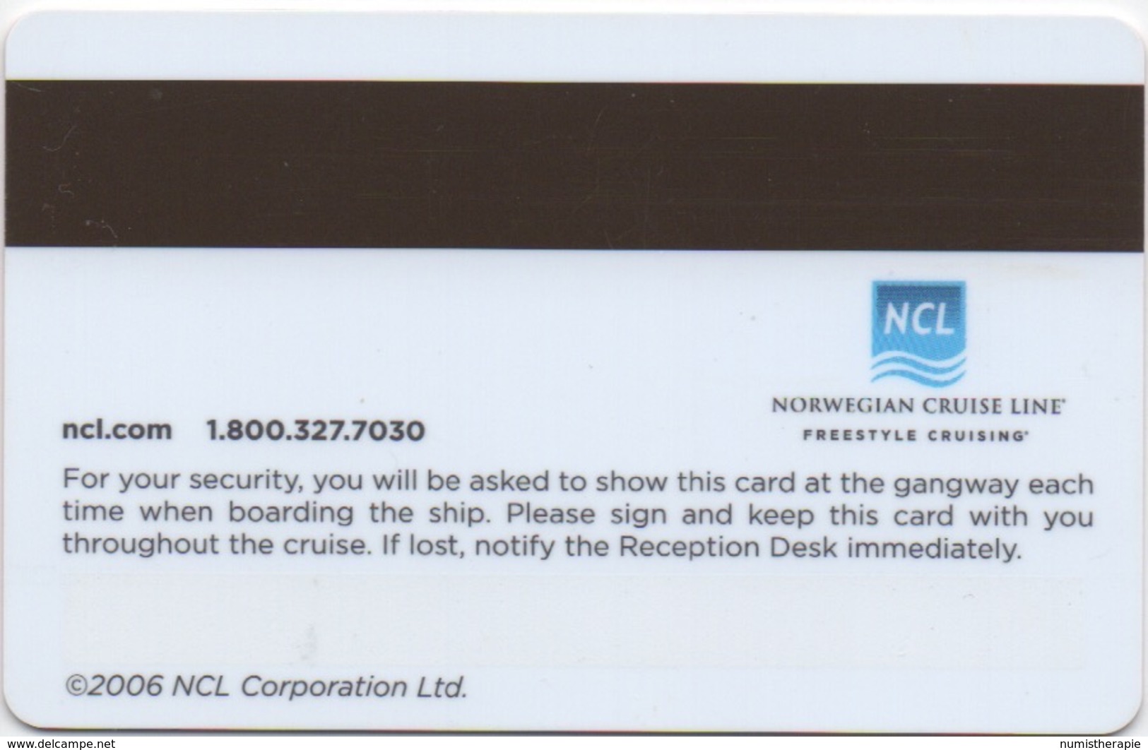 Carte De Croisière : NCL Norwegian Cruise Line : Norwegian Jade 2011 - Autres & Non Classés