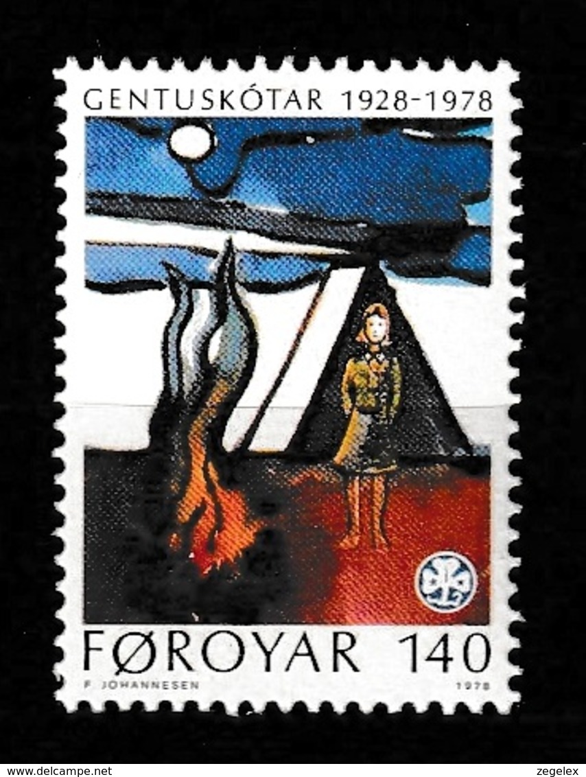 Foroyar, Faeroer 1978  Scouting MNH/**/Postfrisch. - Faeroër