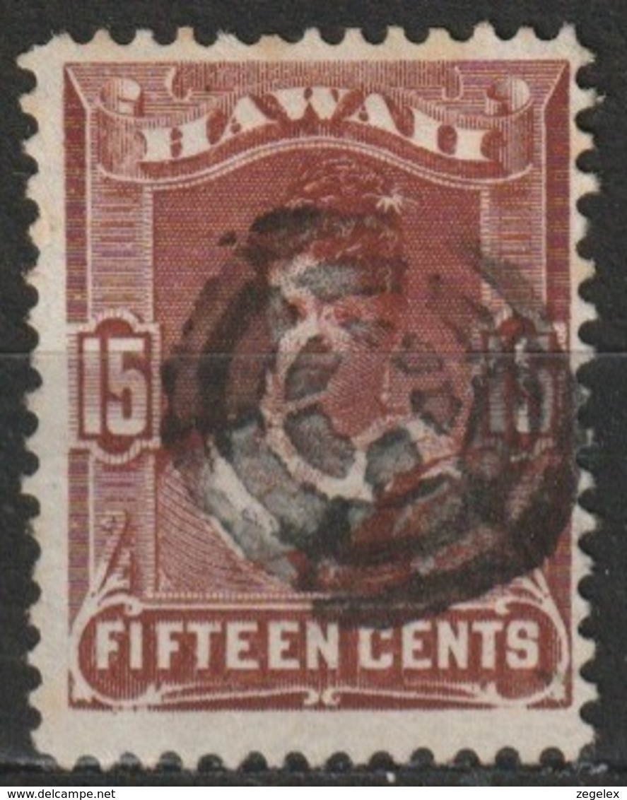 Hawaii 1882 15 Cents Yvert 33  Oblitéré - Hawaï