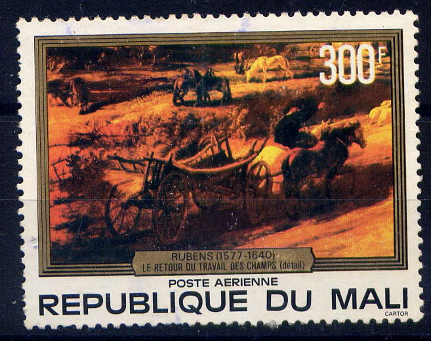 MALI - A316° - RETOUR DU TRAVAIL DES CHAMPS - Mali (1959-...)
