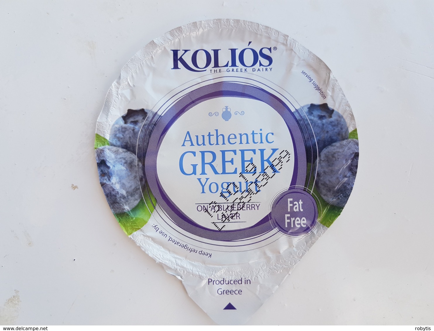 Greece Yogurt Top 2019 - Milk Tops (Milk Lids)