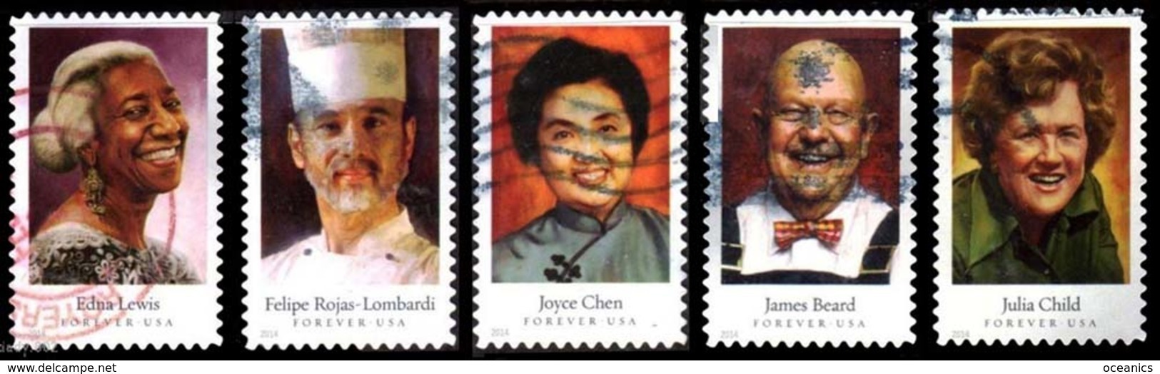 Etats-Unis / United States (Scott No.4922 - Celebrity Chefs) (o) - Used Stamps