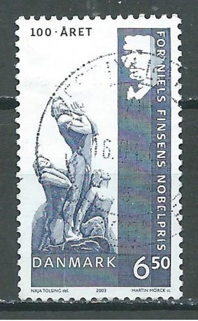 Danemark YT N°1357 Premier Prix Nobel Danois Oblitéré ° - Used Stamps