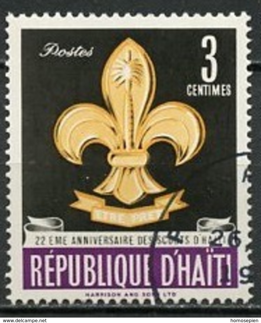 Haïti 1962 Y&T N°483 - Michel N°710 (o) - 3c Scouts - Haïti