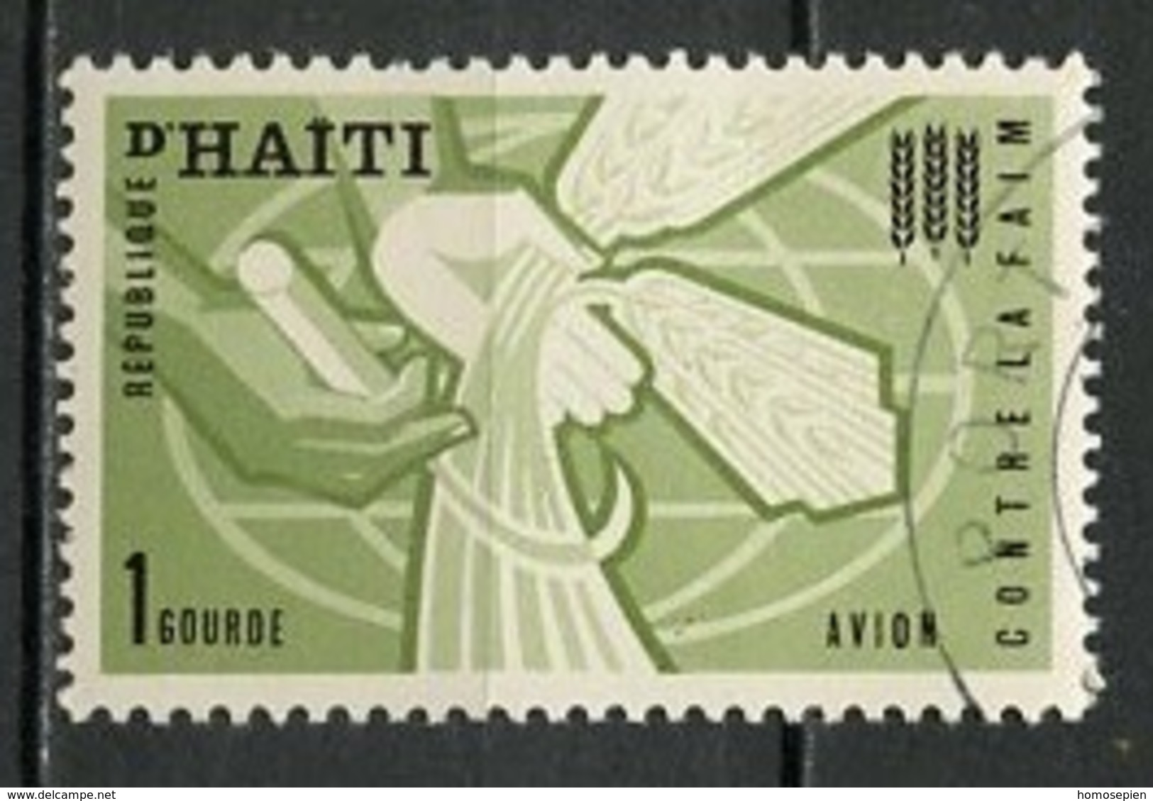 Haïti Poste Aérienne 1963 Y&T N°PA273 - Michel N°F748 (o) - 1g Campagne Contre La Faim - Haïti