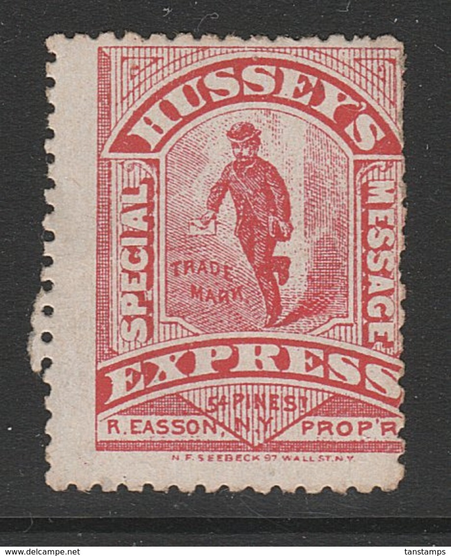 USA CARRIER LOCAL HUSSEYS EXPRESS - Lokale Post