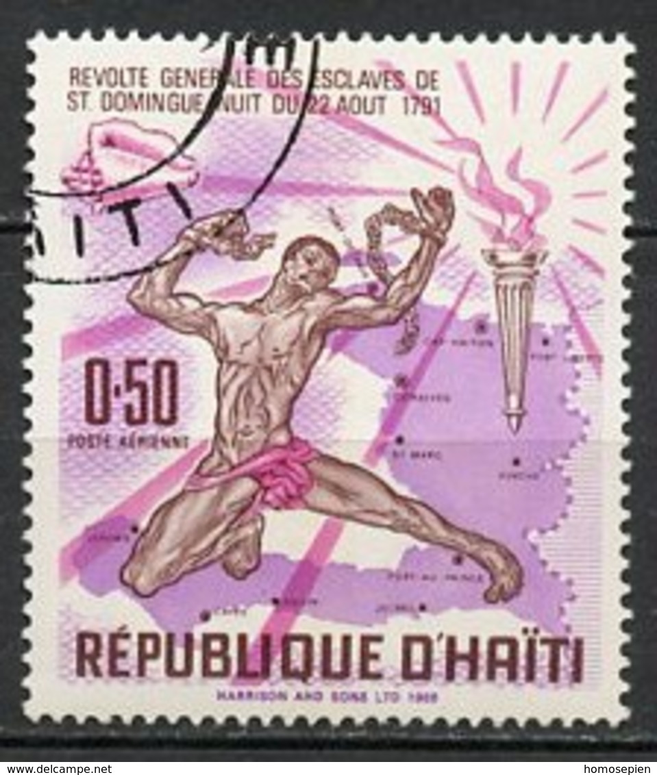 Haïti Poste Aérienne 1968 Y&T N°PA388 - Michel N°F(?) (o) - 50c Révolte Des Esclaves - Haiti