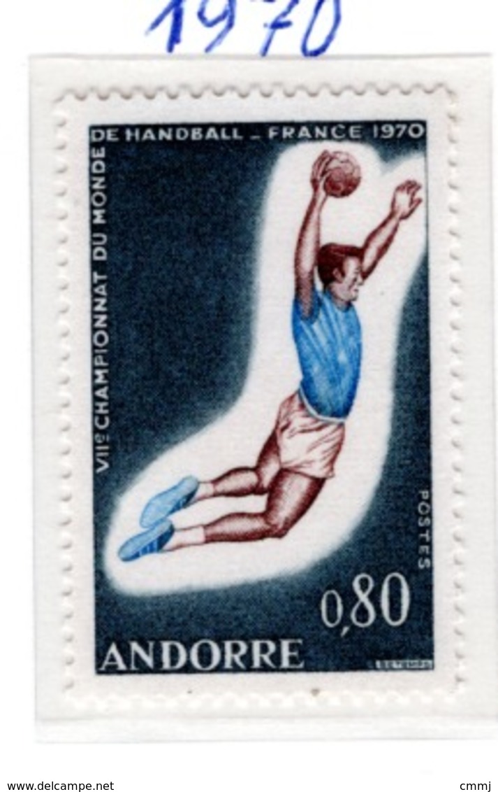 SPORT - OLYMPIC GAMES - 1970 - ANDORRA FRANCESE  -  Mi. Nr.  221 - NH - (6532-51) - Nuovi