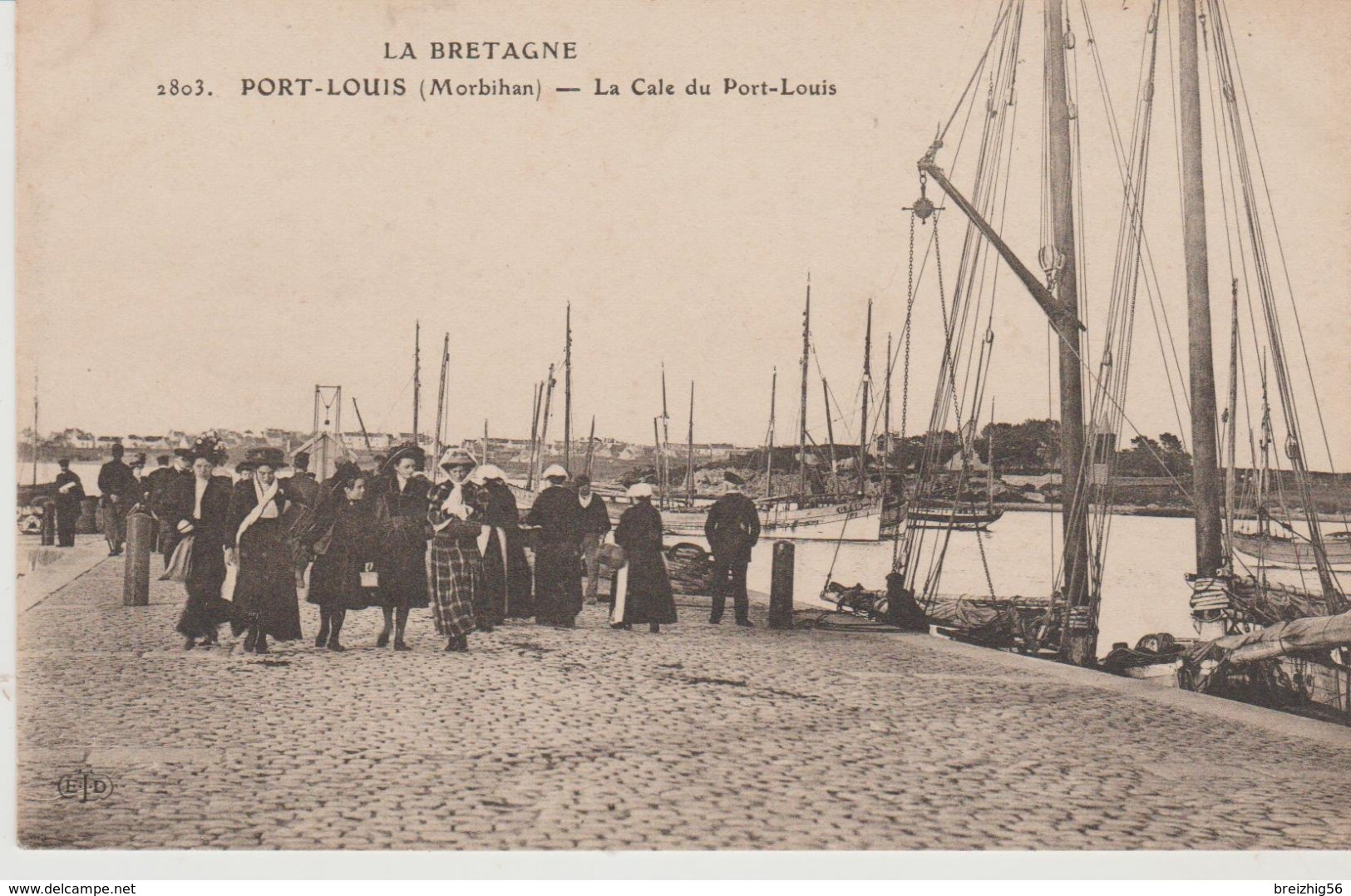 Morbihan PORT-LOUIS La Cale De Du Port-Louis - Autres & Non Classés