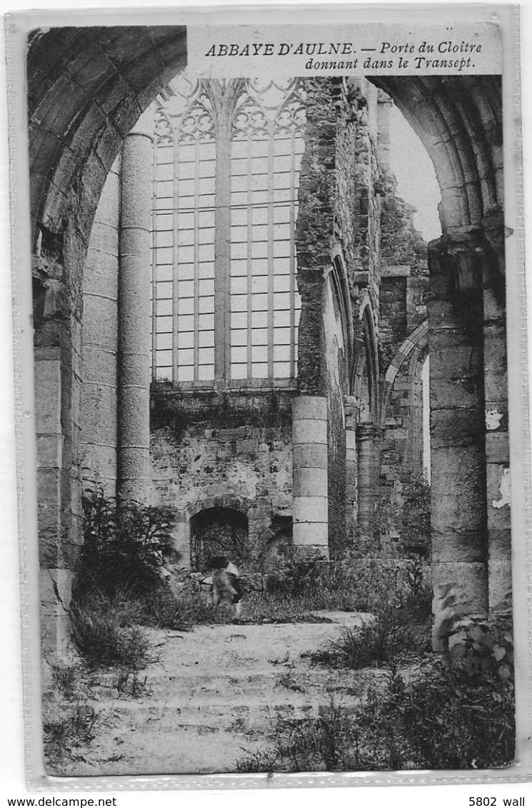 ABBAYE D'AULNE : Porte Du Cloître Donnant Dans Le Transept - 1907 - Thuin