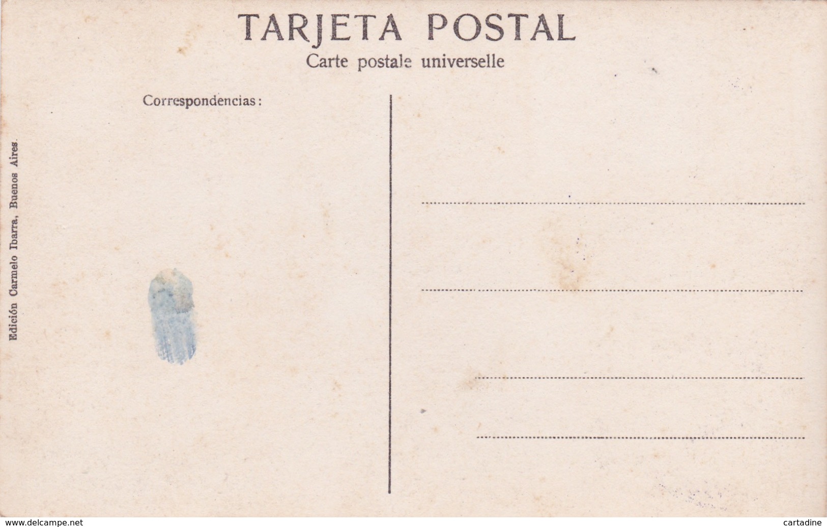 CPA Argentine / Republica Argentina - S.A.R.la Infanta Isabel Y Los Ptes De Chiles Y La Argentina  - 1922 - Argentine