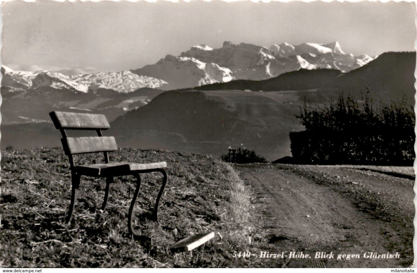 Hirzel-Höhe - Blick Gegen Glärnisch (5440) - Hirzel