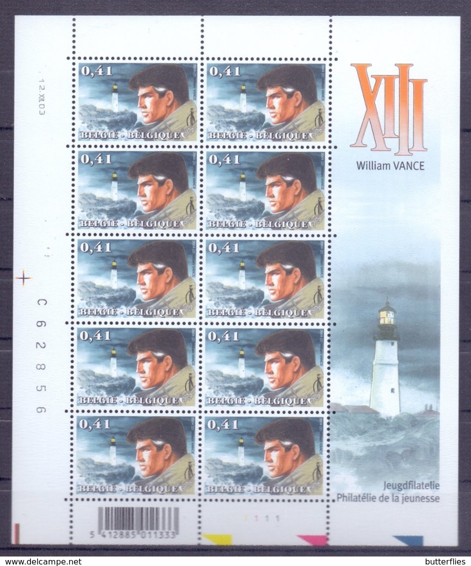 Belgie - 2004 - OBP - ** 3233 - PL 1 - William Vance ** - Neufs