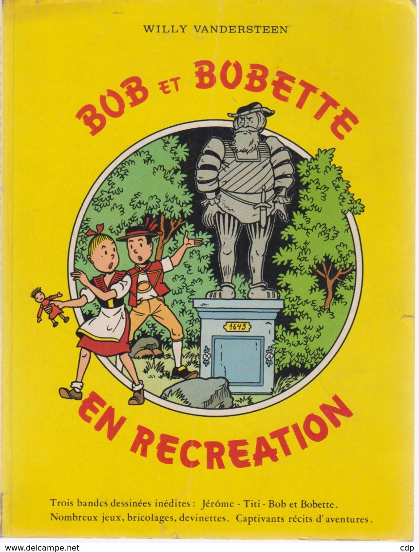 Bob Et Bobette  Cartonné  1981 - Bob Et Bobette