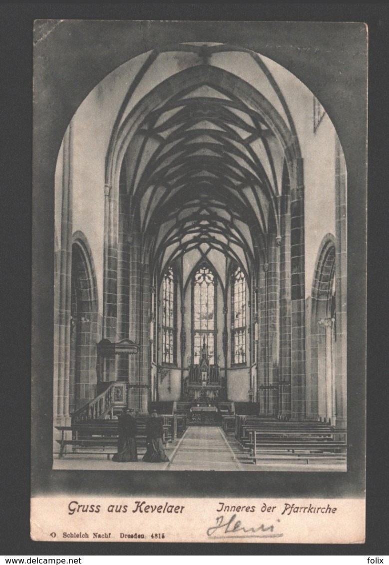 Kevelaer - Gruss Aus Kevelaer - Inneres Der Pfarrkirche - Single Back - Kevelaer