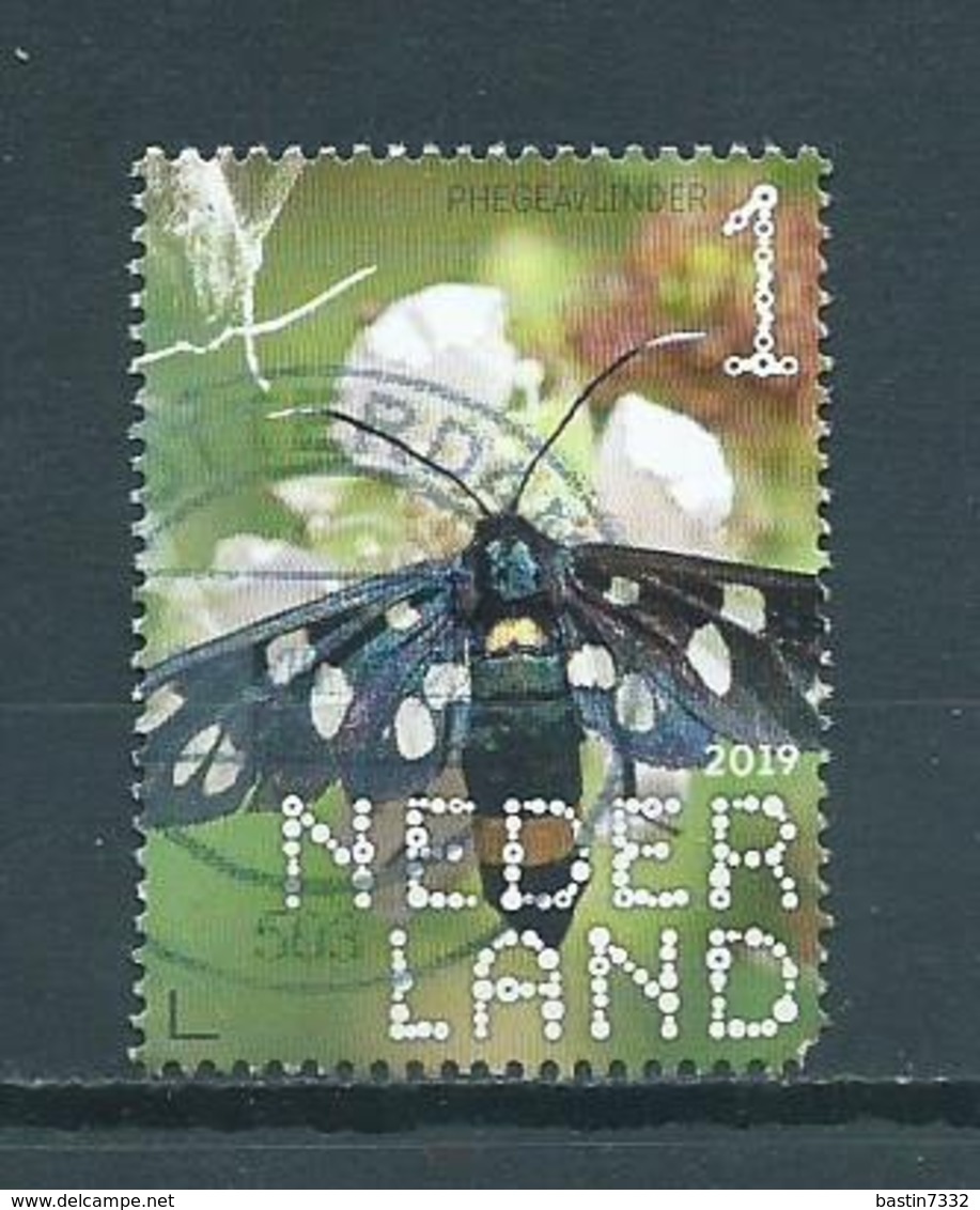 2019 Netherlands Phegeavlinder,butterfly,papillon Used/gebruikt/oblitere..SEE SCAN FOR PERFORATION - Gebruikt