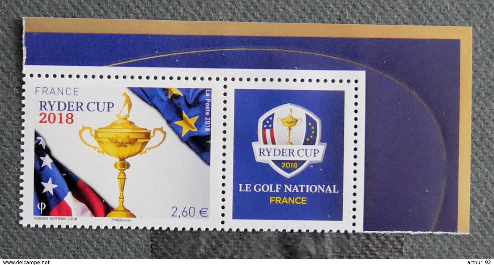 FRANCE - 2018 - YT 5245a ** - RYDER CUP - Ongebruikt