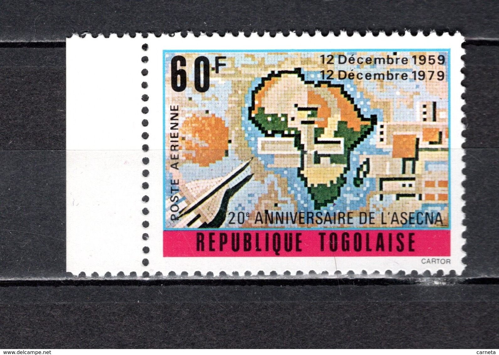 TOGO PA N° 421  NEUF SANS CHARNIERE COTE  1.00€  ASECNA  VOIR DESCRIPTION - Togo (1960-...)