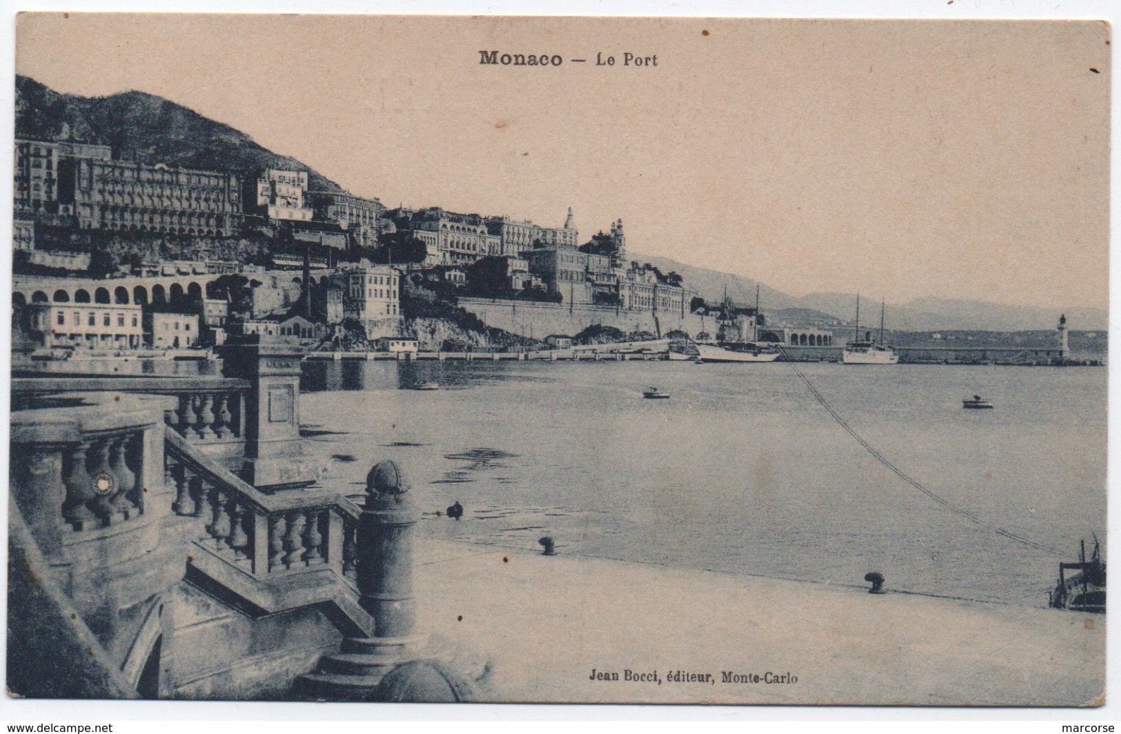 Carte Postale Neuve MONACO LE PORT éditeur JEAN BOCCI Monte-Carlo - Haven