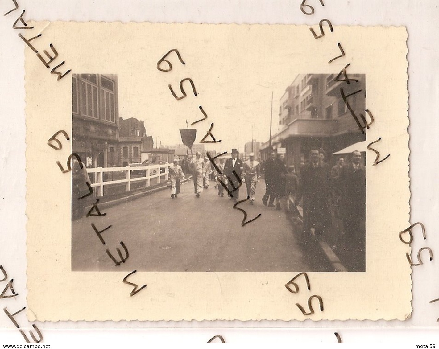 Maubeuge, Photo Cavalcade Du Lundi De Pâques, Années 1950 - Maubeuge