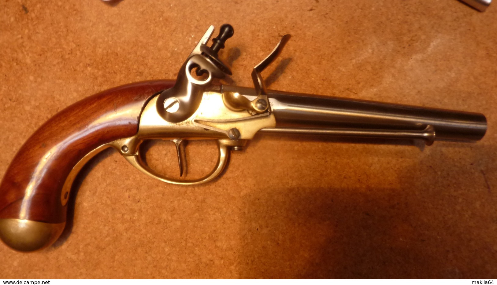 Replique San Marco Pistolet Poudre Noire 1777 - Armes Neutralisées